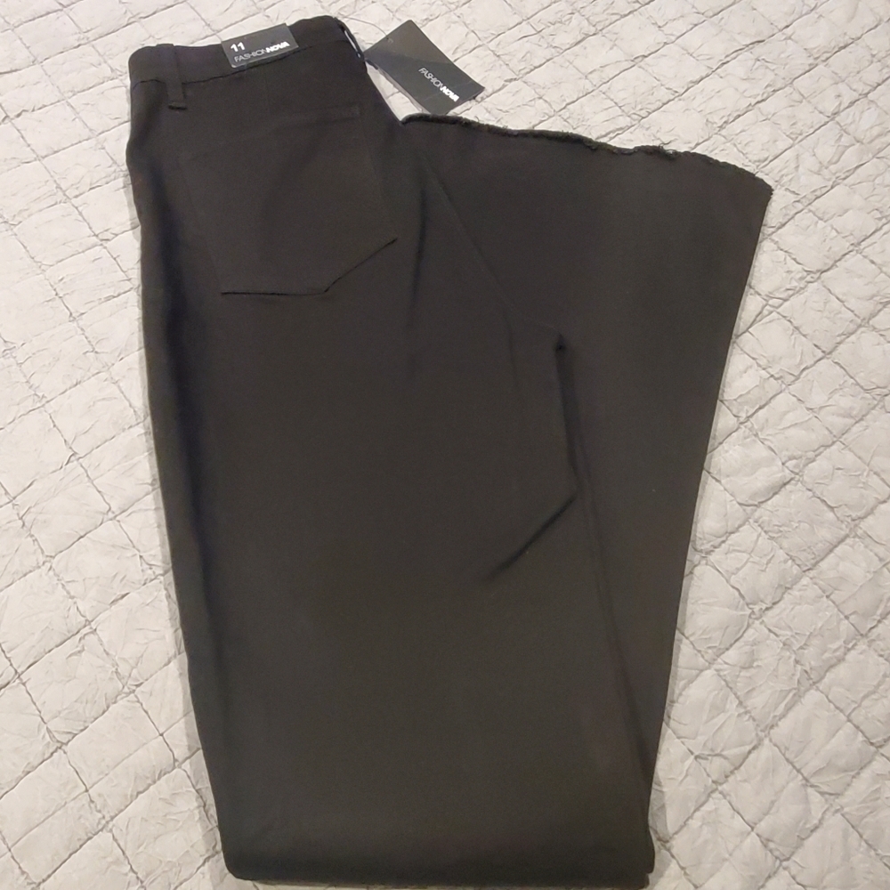 Nwt Fashion Nova Valentina High-Rise Flair Black Jeans - Picture 10 of 11